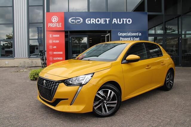 Geel Gebruikt 2019 Peugeot 208 Allure Hatchback | € 15.400 (Eerlijke prijs) - Afbeelding 1/4