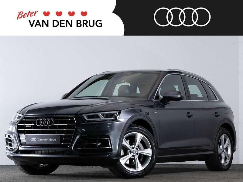 Grijs Gebruikt 2019 Audi Q5 S-Line SUV | € 35.800 (Goede deal) - Afbeelding 1/4