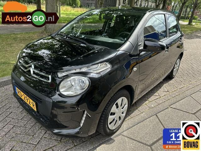 Zwart Gebruikt 2017 Citroën C1 Shine Hatchback | € 6.945 (Eerlijke prijs) - Afbeelding 1/4