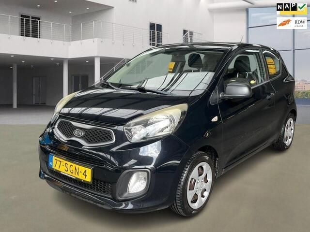 Zwart Gebruikt 2011 Kia Picanto Hatchback | € 3.495 (Eerlijke prijs) - Afbeelding 1/4