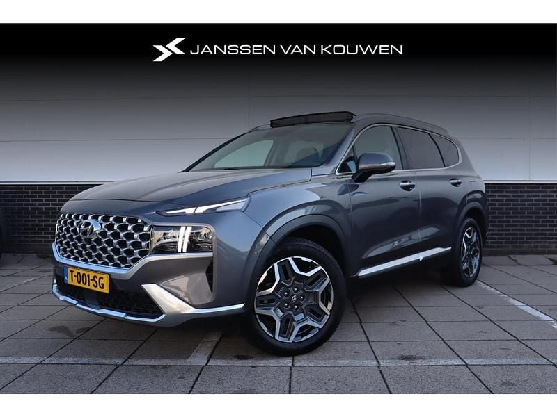 Grijs Gebruikt 2023 Hyundai Santa Fe Premium SUV | € 36.890 (Eerlijke prijs) - Afbeelding 1/4