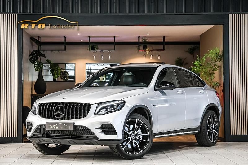 Grijs metallic Gebruikt 2018 Mercedes GLC350 Business Coupé | € 38.000 (Eerlijke prijs) - Afbeelding 1/4