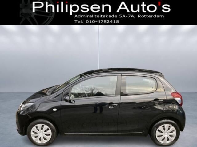 Zwart, metallic lak Gebruikt 2015 Peugeot 108 Active Hatchback | € 6.498 (Goede deal) - Afbeelding 1/4