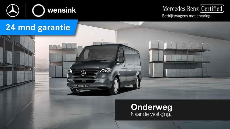 Grijs (metallic) Occasion 2024 Mercedes Sprinter Van | € 56.850 (Eerlijke prijs) - Afbeelding 1/4