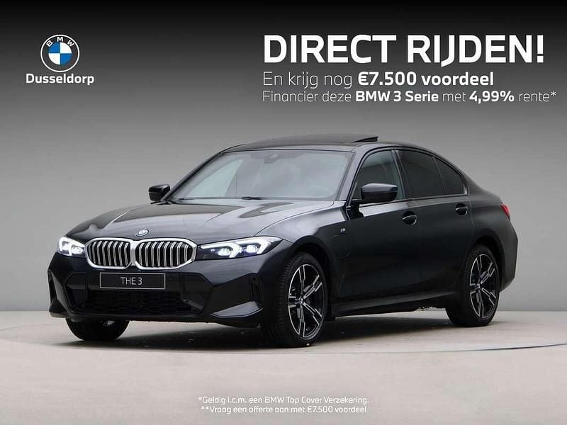 Zwart Nieuw 2025 BMW 330e Comfort Edition Sedan | € 66.273 (Super prijs) - Afbeelding 1/4