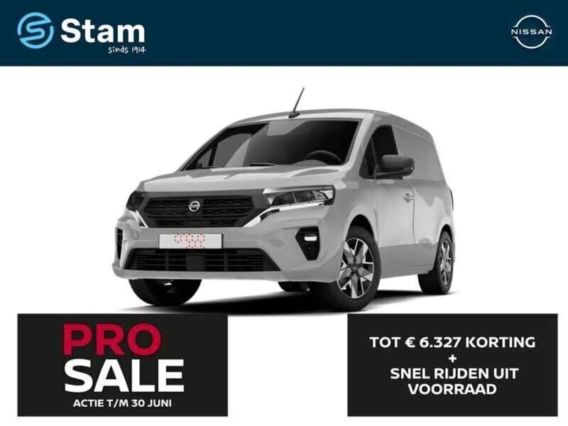 Mineral white Nieuw 2025 Nissan Townstar Tekna MPV | € 29.663 (Goede deal) - Afbeelding 1/4