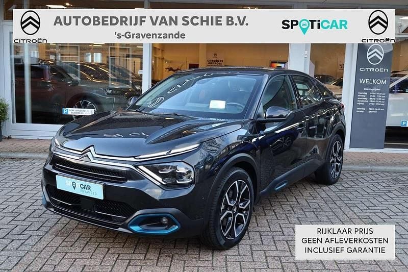 Zwart Gebruikt 2021 Citroën e-C4 Feel SUV | € 17.950 (Eerlijke prijs) - Afbeelding 1/4