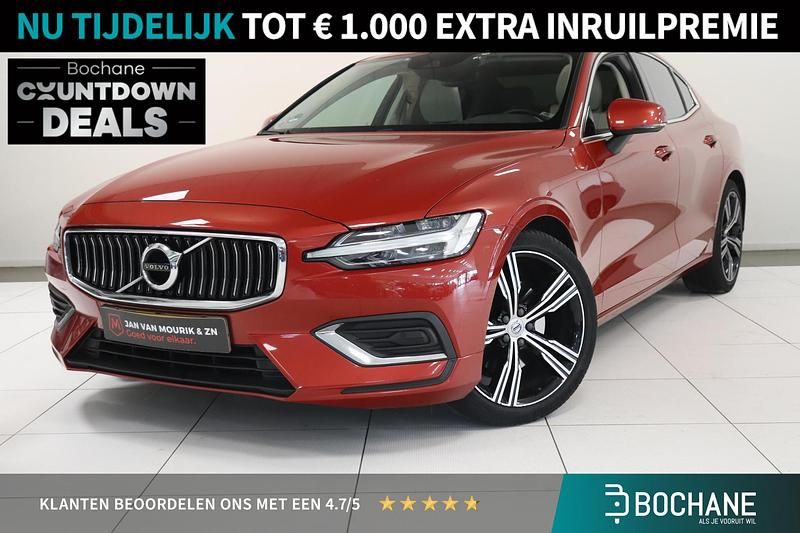 Rood Gebruikt 2022 Volvo S60 Inscription Sedan | € 28.235 (Eerlijke prijs) - Afbeelding 1/4