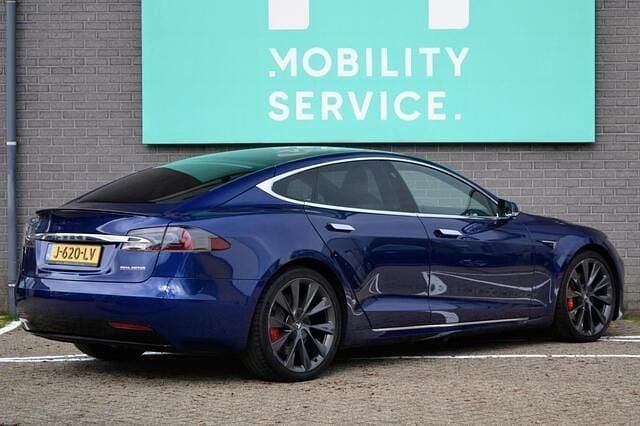 Occasion Tesla Model S Performance 580 kW (789 PK) 2020 Blauw Hatchback