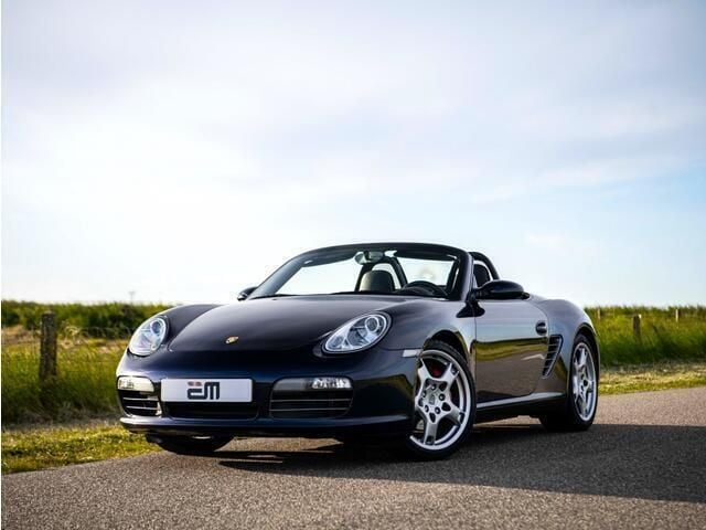 Blauw Gebruikt 2005 Porsche Boxster S Cabriolet | € 29.995 - Afbeelding 1/4