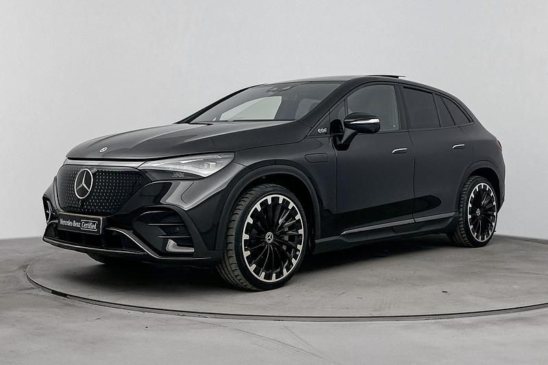 Zwart Occasion 2024 Mercedes EQE350 AMG line SUV | € 74.900 (Duur) - Afbeelding 1/4