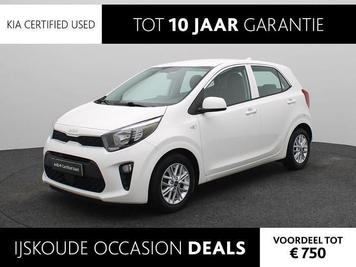 Wit Occasion 2021 Kia Picanto Hatchback | € 12.440 (Eerlijke prijs) - Afbeelding 1/2