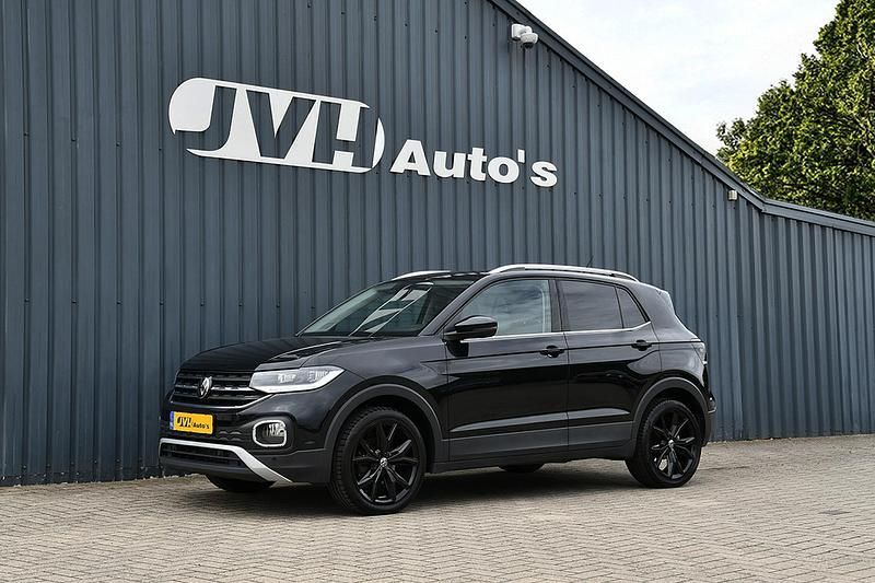 Zwart Gebruikt 2022 VW T-Cross Sport SUV | € 20.850 (Goede deal) - Afbeelding 1/4