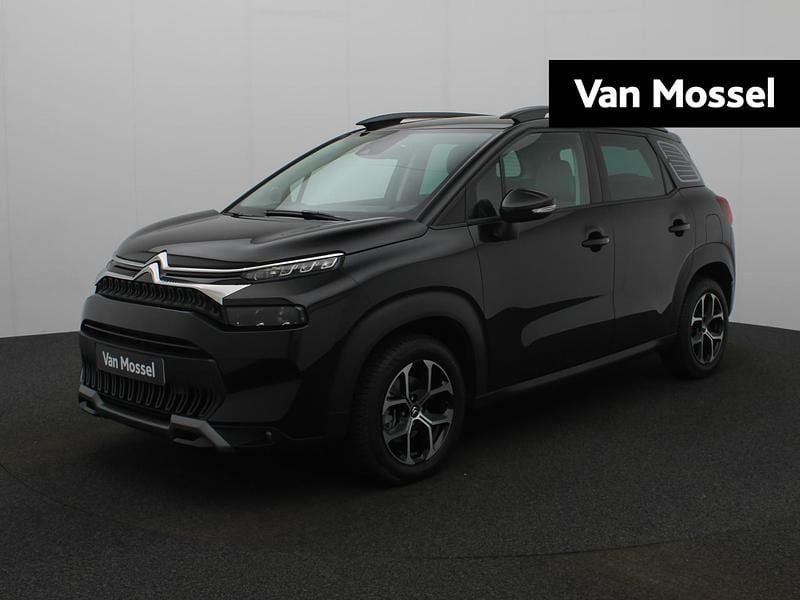 Zwart Gebruikt 2021 Citroën C3 Aircross PureTech SUV | € 16.440 (Eerlijke prijs) - Afbeelding 1/4