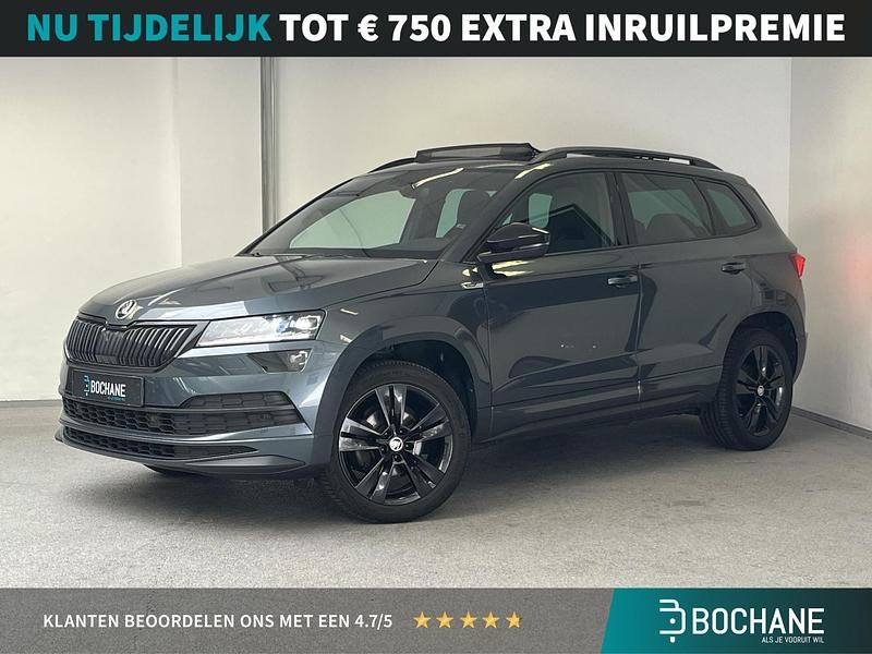 Grijs Gebruikt 2020 Skoda Karoq SportLine SUV | € 23.995 (Iets duurder) - Afbeelding 1/4