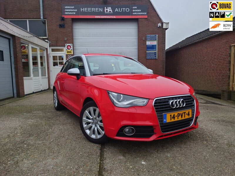 Rood Gebruikt 2011 Audi A1 Ambition Hatchback | € 8.700 (Eerlijke prijs) - Afbeelding 1/4