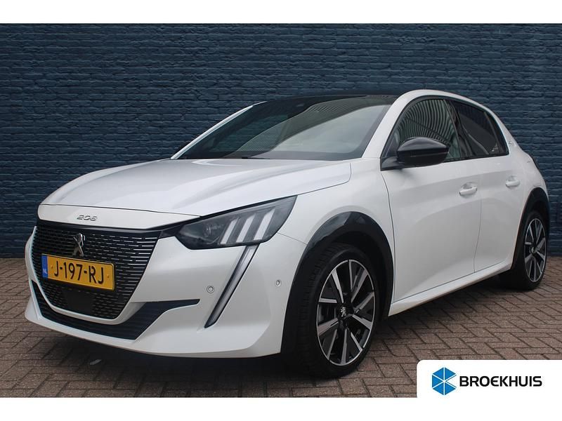 Wit Gebruikt 2020 Peugeot 208 GT-line Hatchback | € 14.895 (Eerlijke prijs) - Afbeelding 1/4