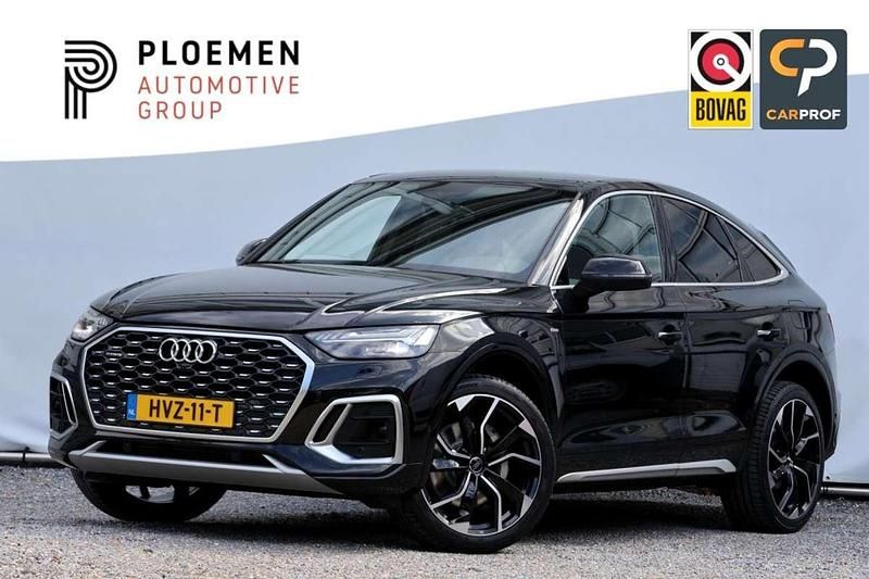Zwart Gebruikt 2022 Audi Q5 S-Line SUV | € 48.900 (Duur) - Afbeelding 1/4