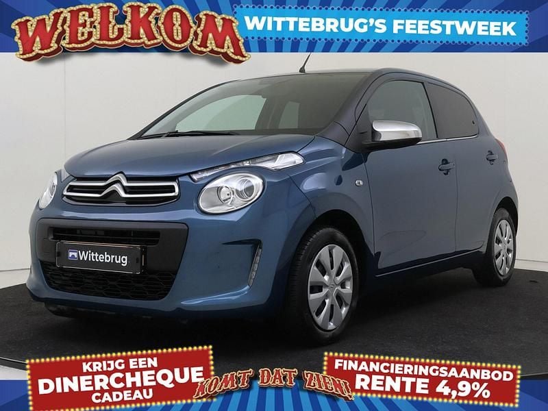 Blauw Gebruikt 2022 Citroën C1 Feel Hatchback | € 10.325 (Eerlijke prijs) - Afbeelding 1/3