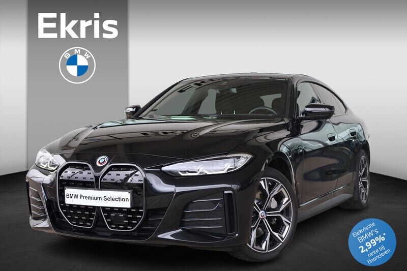 Zwart Gebruikt 2023 BMW i4 Basis Sedan | € 42.950 (Eerlijke prijs) - Afbeelding 1/4