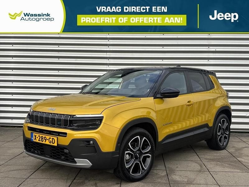 Geel Gebruikt 2023 Jeep Avenger EV SUV | € 27.485 (Eerlijke prijs) - Afbeelding 1/1