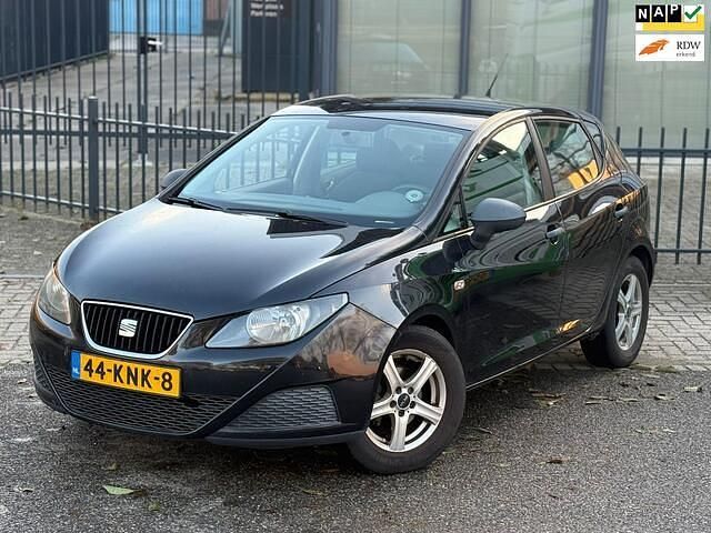 Zwart Gebruikt 2010 Seat Ibiza Hatchback | € 1.999 (Goede deal) - Afbeelding 1/4