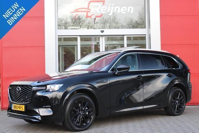 Zwart Nieuw 2024 Mazda CX-80 Homura-Line SUV | € 62.945 (Super prijs) - Afbeelding 1/4