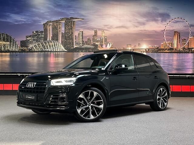Zwart (metallic) Gebruikt 2019 Audi SQ5 S-Line SUV | € 42.940 (Super prijs) - Afbeelding 1/4