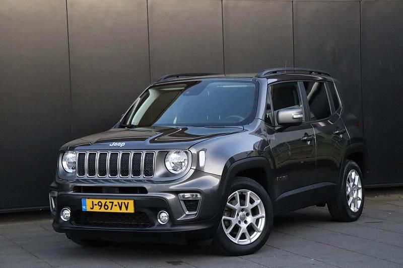 Grijs (metallic) Occasion 2019 Jeep Renegade SUV | € 17.950 (Goede deal) - Afbeelding 1/4