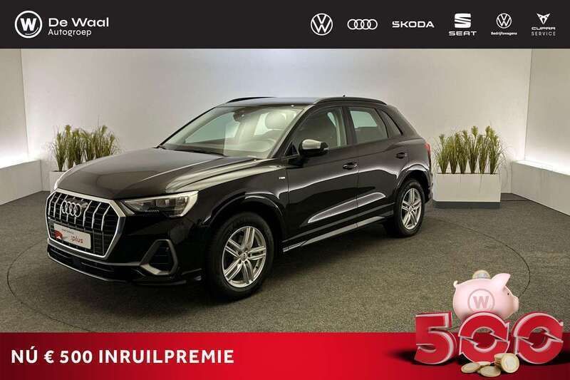 Zwart Gebruikt 2022 Audi Q3 S-Line SUV | € 32.395 - Afbeelding 1/3