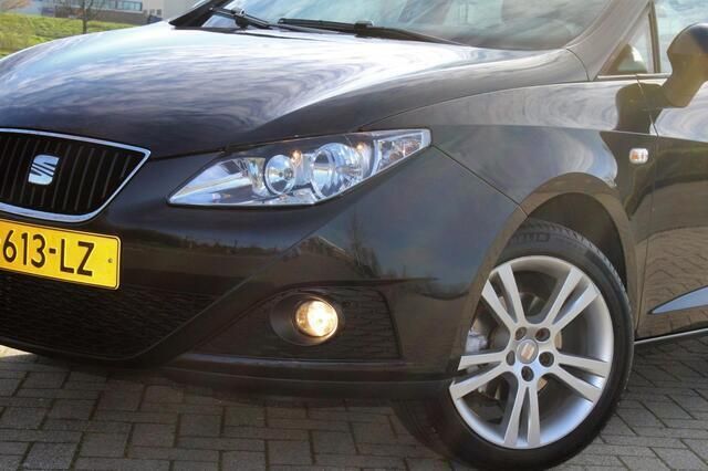 Occasion Seat Ibiza Style 86 PK (63 kW) 2008 Zwart Hatchback