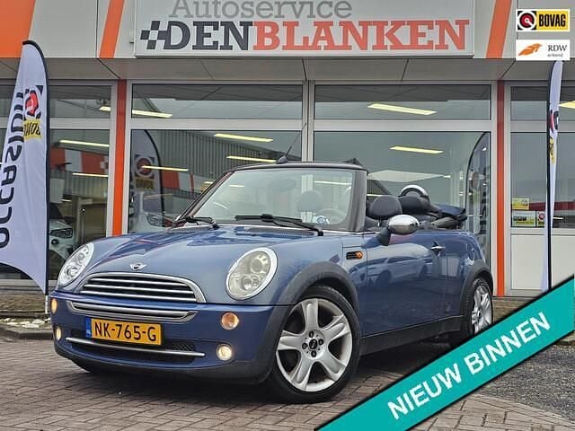 Occasion Mini Cooper Cabriolet Chili 116 PK (85 kW) 2004 Blauw (metallic) Cabriolet