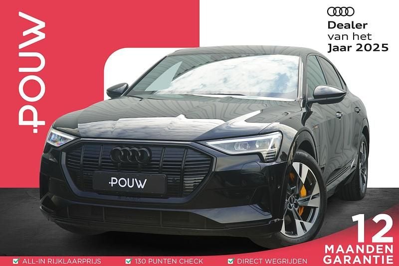 Zwart Gebruikt 2021 Audi e-tron Business SUV | € 30.950 (Goede deal) - Afbeelding 1/4