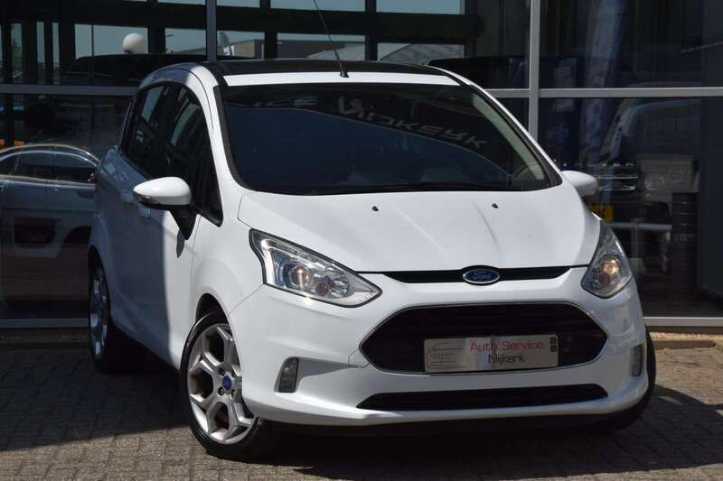Wit Gebruikt 2013 Ford B-MAX Titanium MPV | € 4.650 (Eerlijke prijs) - Afbeelding 1/4
