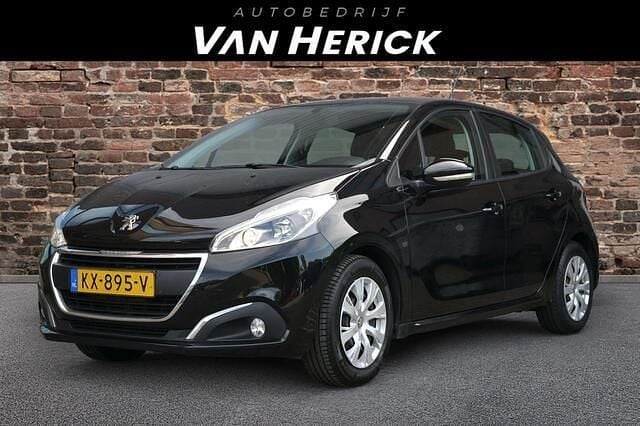 Zwart Gebruikt 2017 Peugeot 208 Hatchback | € 7.445 (Goede deal) - Afbeelding 1/4
