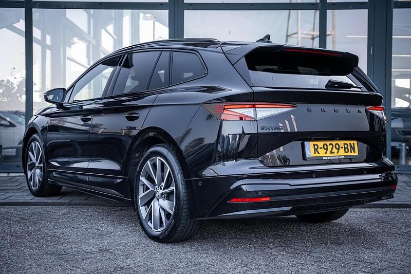 Occasion Skoda Enyaq iV SportLine 150 kW (204 PK) 2022 Zwart SUV
