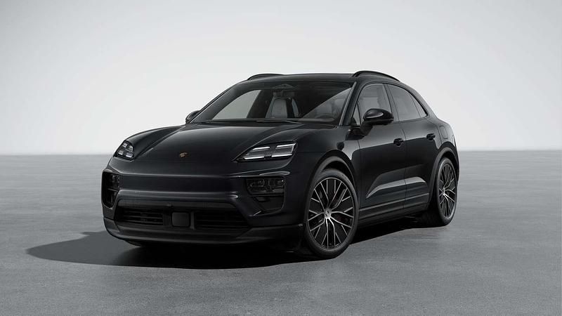 Zwart Nieuw 2025 Porsche Macan SUV | € 121.845 (Super prijs) - Afbeelding 1/4