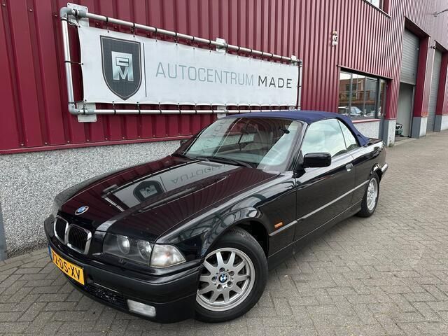 Zwart Gebruikt 1996 BMW 328 Comfort Edition Cabriolet | € 9.999 - Afbeelding 1/4