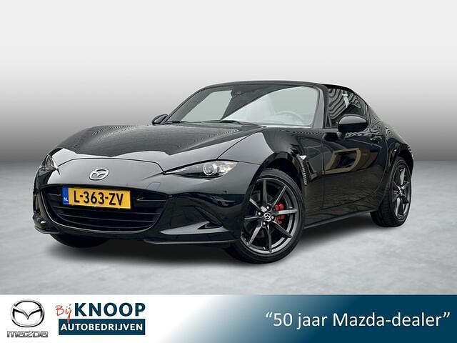 Jet black mica (41w) Gebruikt 2019 Mazda MX5 Cabriolet | € 28.900 (Eerlijke prijs) - Afbeelding 1/4