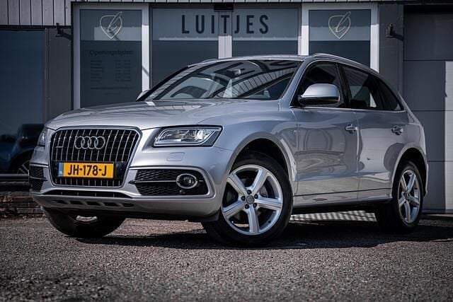 Grijs Gebruikt 2016 Audi Q5 S-Line SUV | € 25.750 (Eerlijke prijs) - Afbeelding 1/4