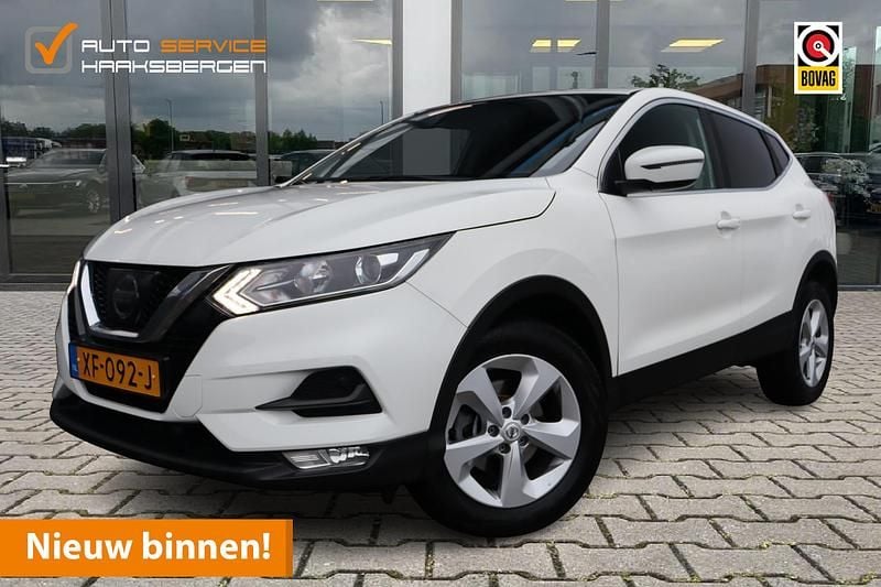 Wit Gebruikt 2019 Nissan Qashqai SUV | € 13.450 (Super prijs) - Afbeelding 1/4