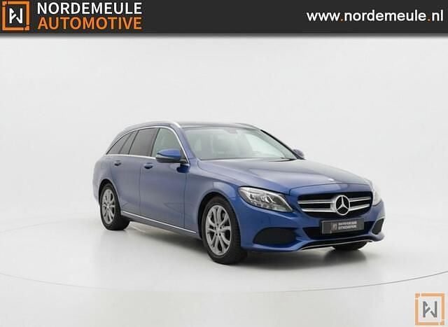 Occasion Mercedes C180 Prestige 116 PK (85 kW) 2016 Blauw Stationwagen