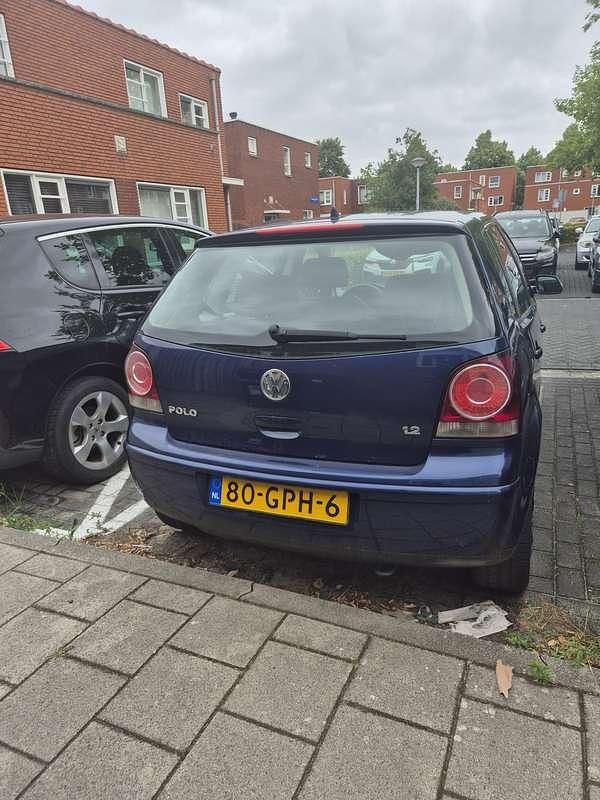 Blauw Gebruikt 2008 VW Polo Comfortline Hatchback | € 1.200 (Super prijs) - Afbeelding 1/4