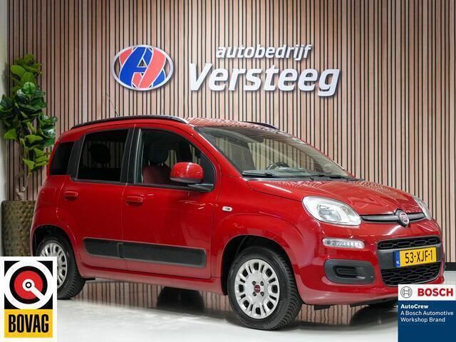 Rood Gebruikt 2012 Fiat Panda Lounge Hatchback | € 4.990 (Iets duurder) - Afbeelding 1/4