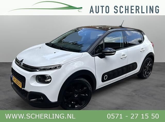 Wit Gebruikt 2018 Citroën C3 Shine Hatchback | € 10.950 (Iets duurder) - Afbeelding 1/4