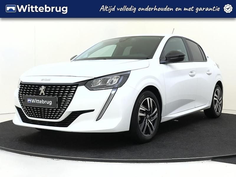 Wit Gebruikt 2023 Peugeot 208 Style Hatchback | € 17.425 (Eerlijke prijs) - Afbeelding 1/3