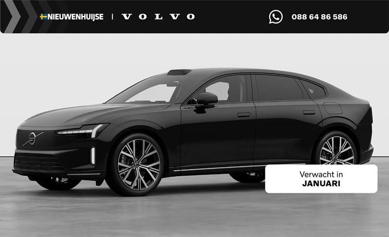 Zwart Nieuw 2026 Volvo ES90 Ultra Sedan | € 90.630 - Afbeelding 1/3