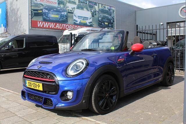 Occasion Mini John Cooper Works Cabriolet 192 PK (141 kW) 2019 Blauw Cabriolet