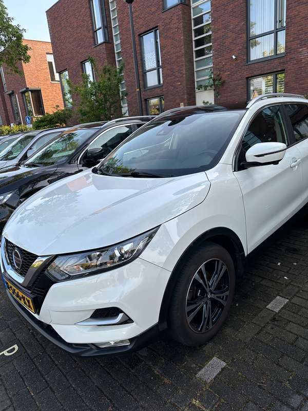 Wit Gebruikt 2019 Nissan Qashqai Tekna SUV | € 18.750 (Super prijs) - Afbeelding 1/4