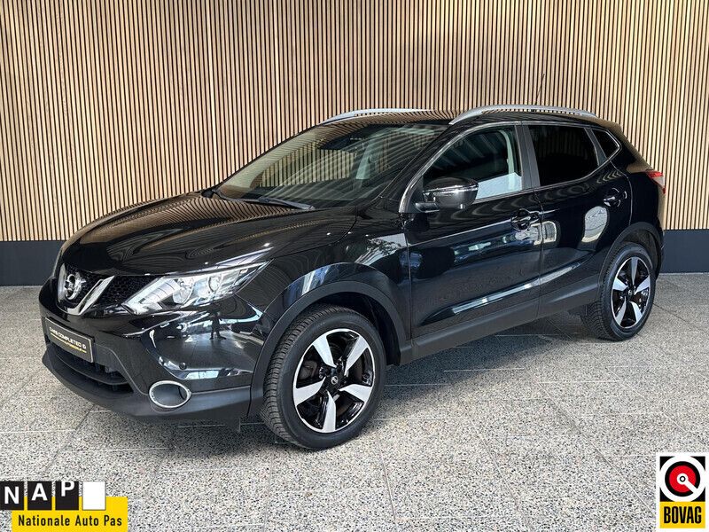 Zwart Gebruikt 2017 Nissan Qashqai N-Connecta SUV | € 16.495 (Eerlijke prijs) - Afbeelding 1/4